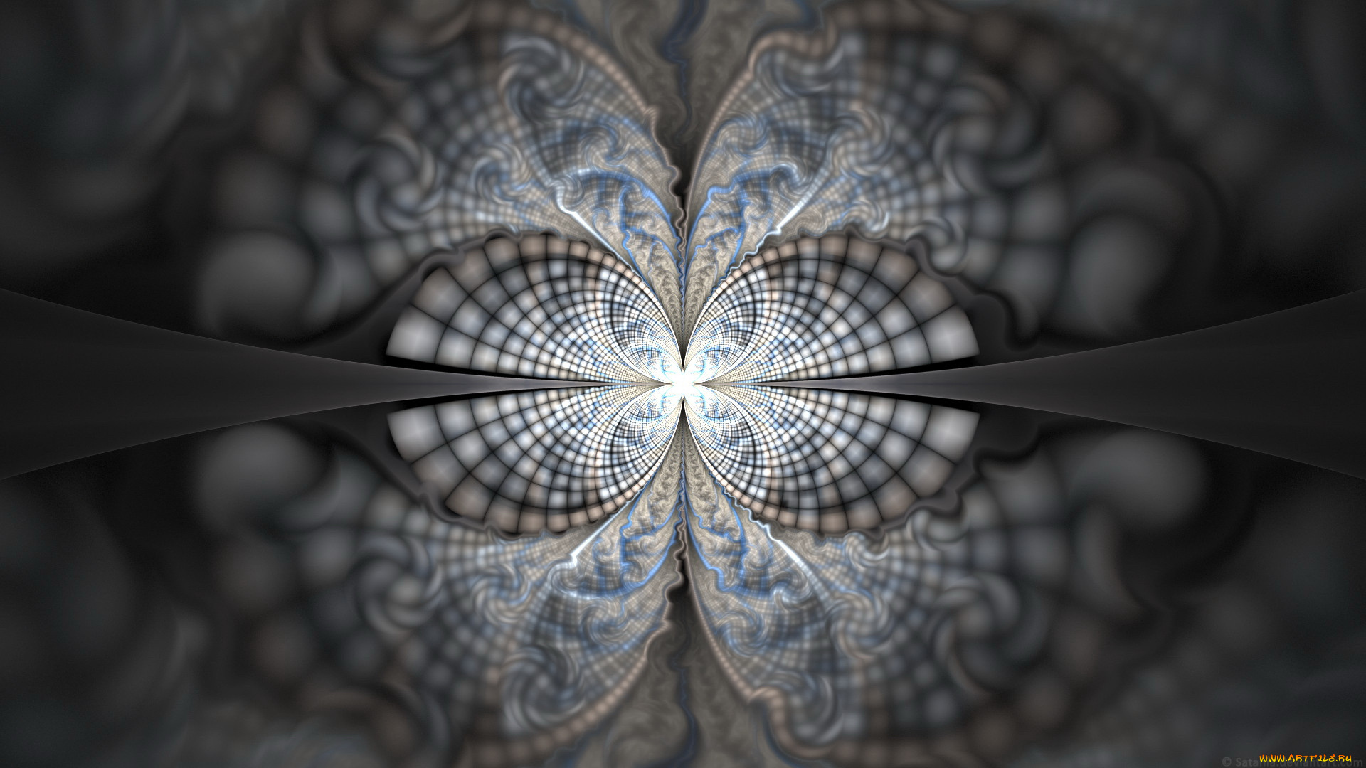 3д, графика, fractal, фракталы