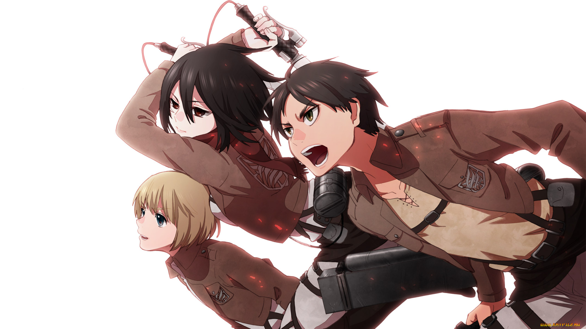 аниме, shingeki, no, kyojin