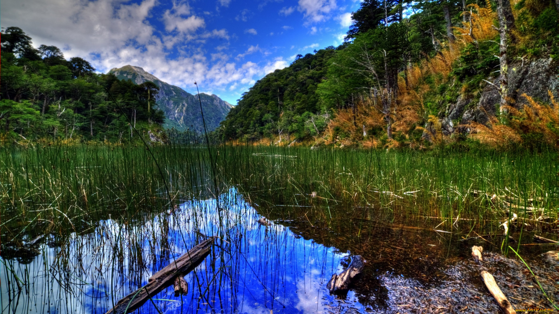 природа, реки, озера, Чили