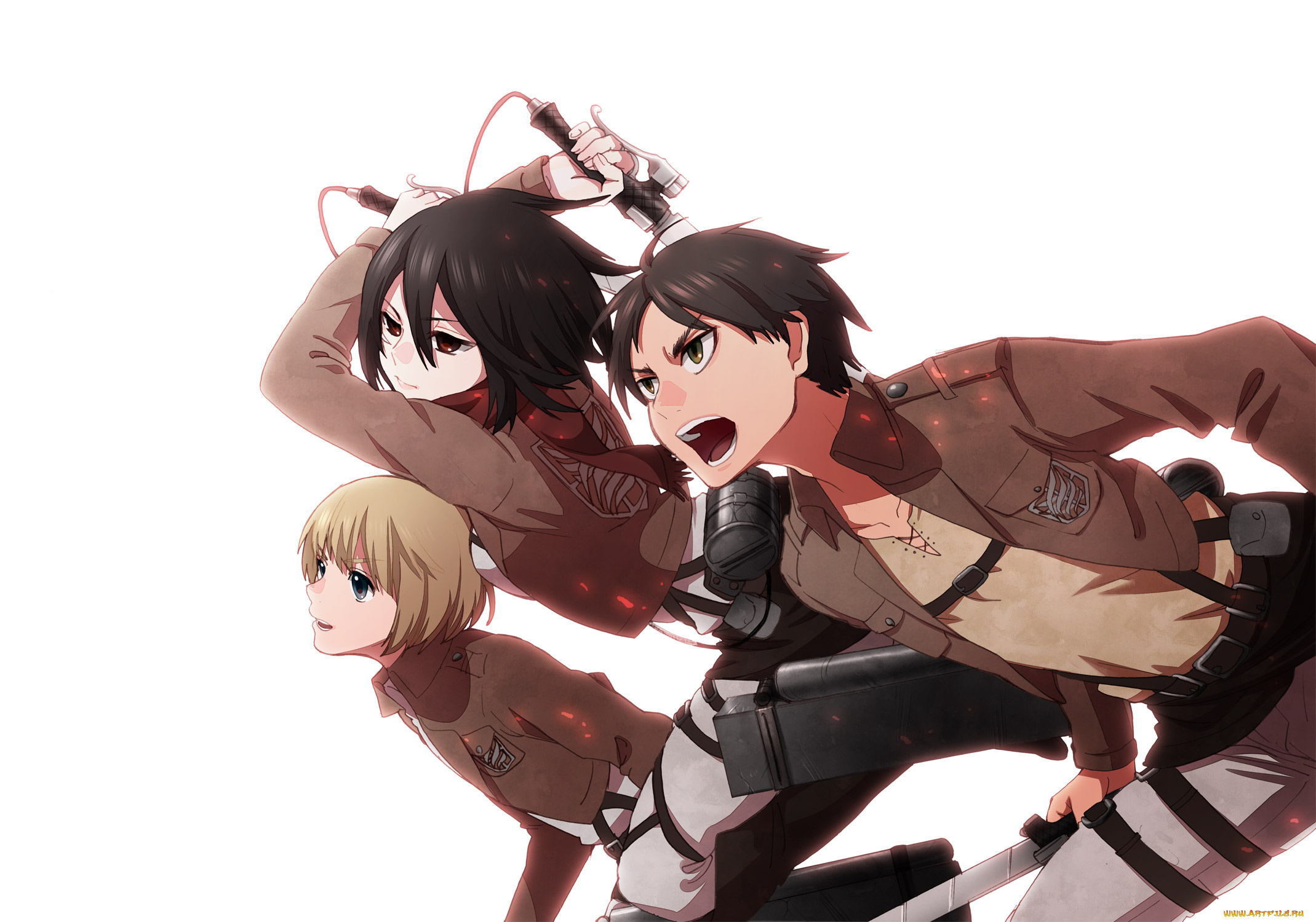 аниме, shingeki, no, kyojin