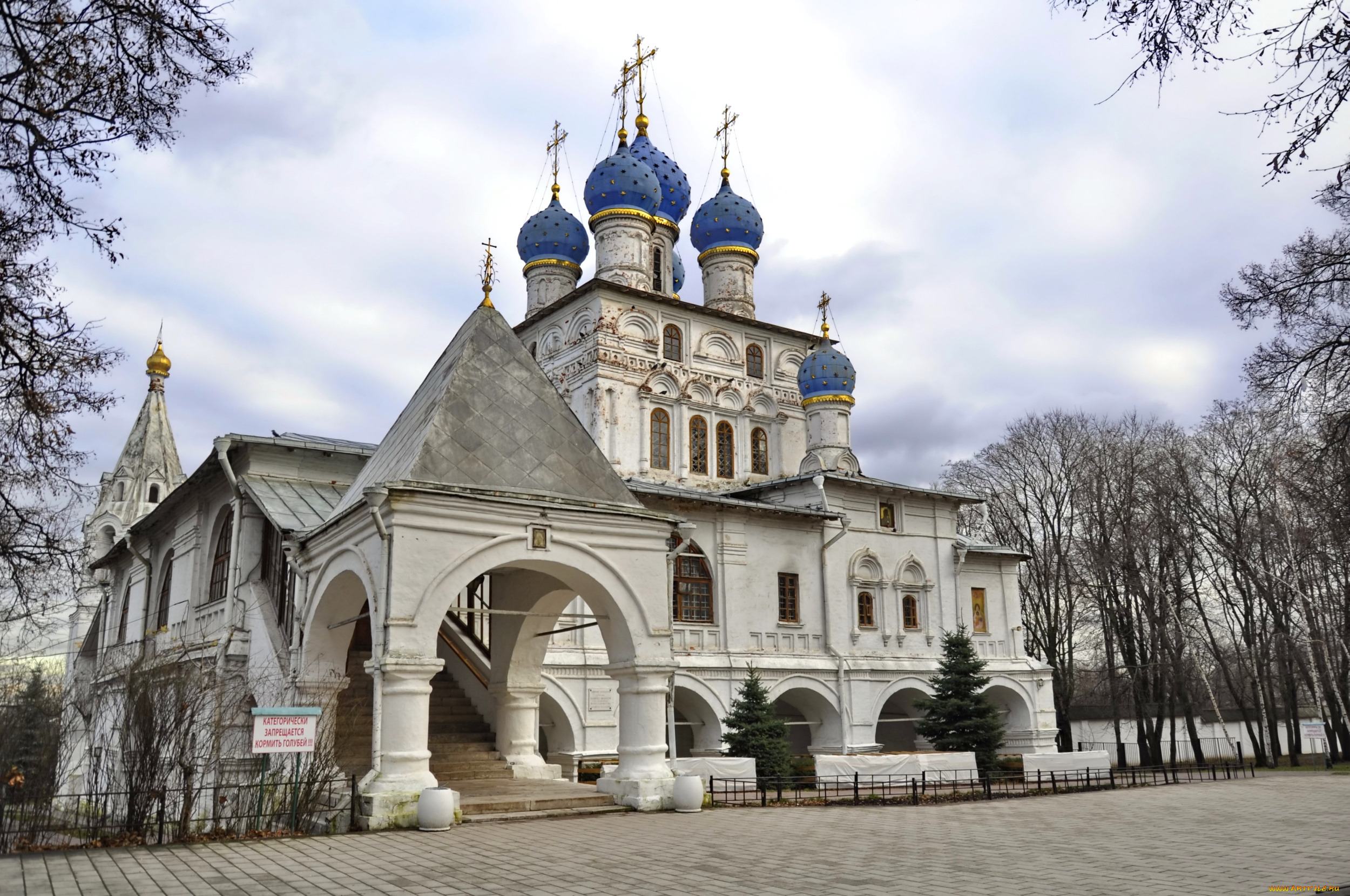 храм, казанской, иконы, божией, матери, в, коломенском, города, -, православные, церкви, , монастыри, россия, купола