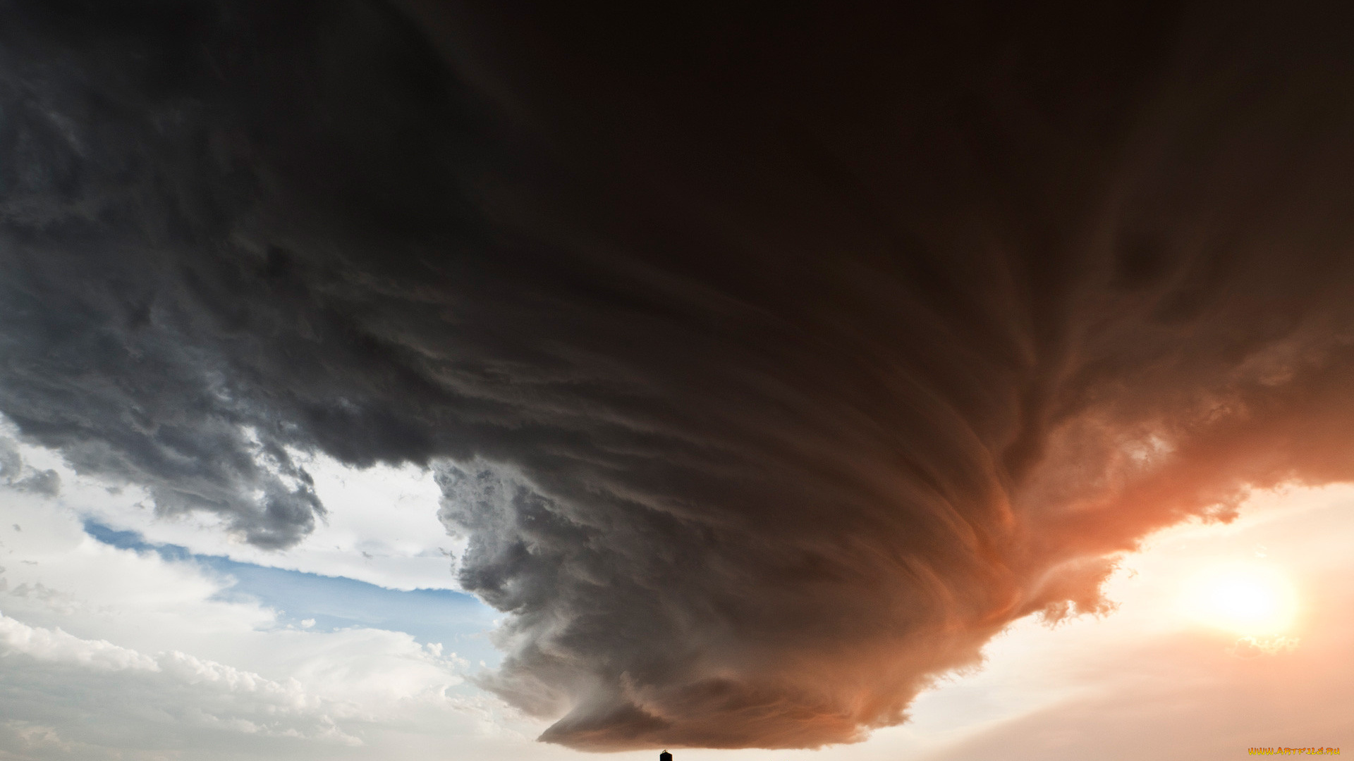 торнадо, природа, стихия, облака
