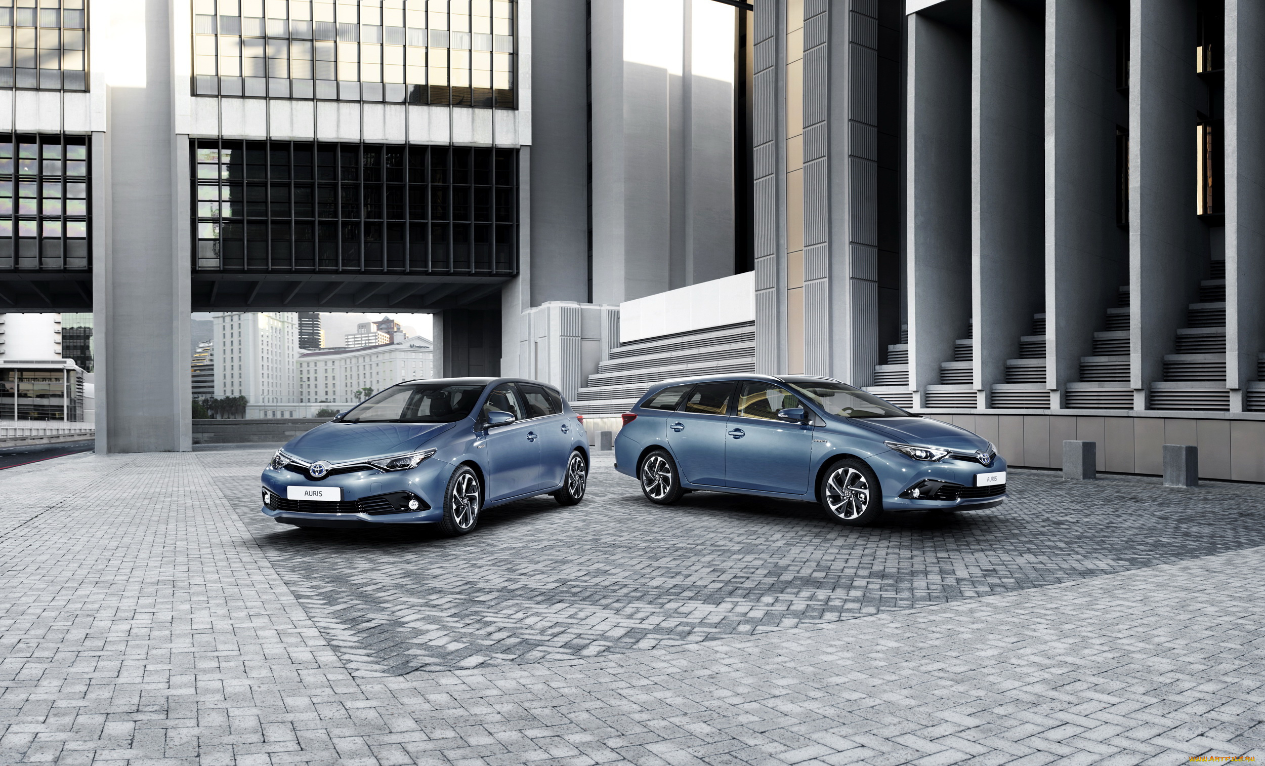 2015, toyota, auris, sw, автомобили, toyota, металлик, голубой, auris