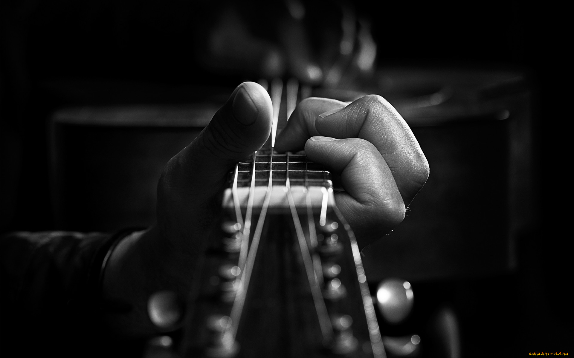 музыка, -музыкальные, инструменты, струны, гитара, рука