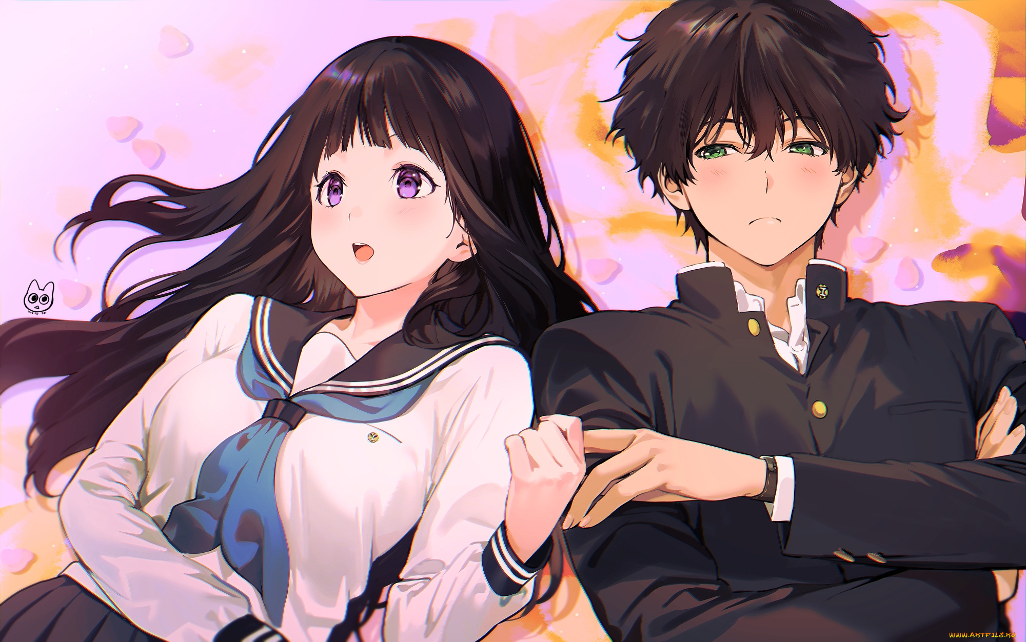 аниме, hyouka, хьёука