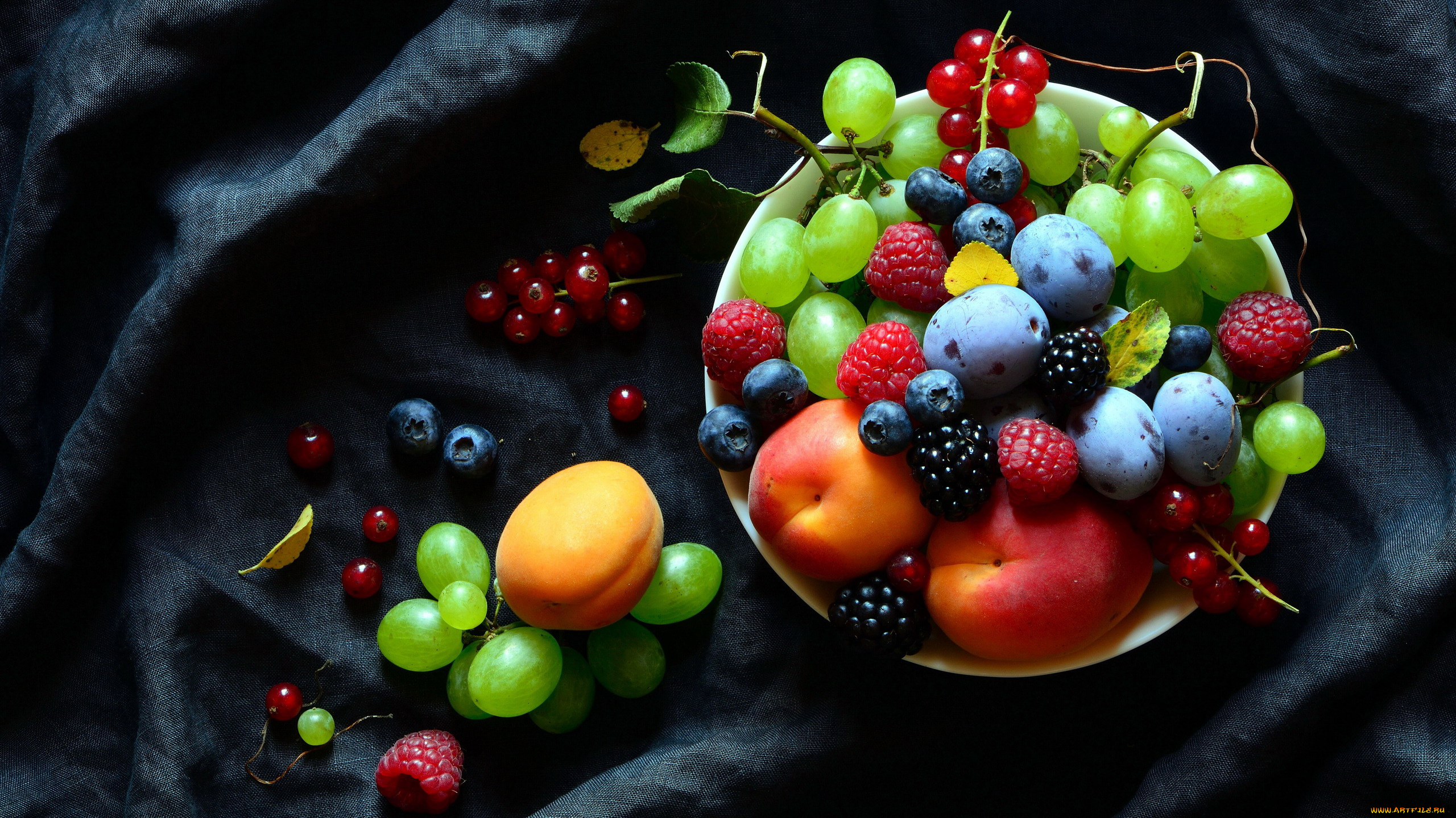 еда, фрукты, , ягоды, виноград, абрикосы, малина, смородина, сливы, ежевика