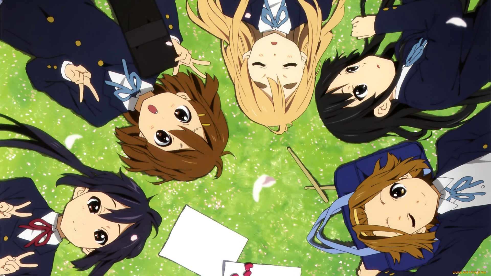 аниме, on, k-on