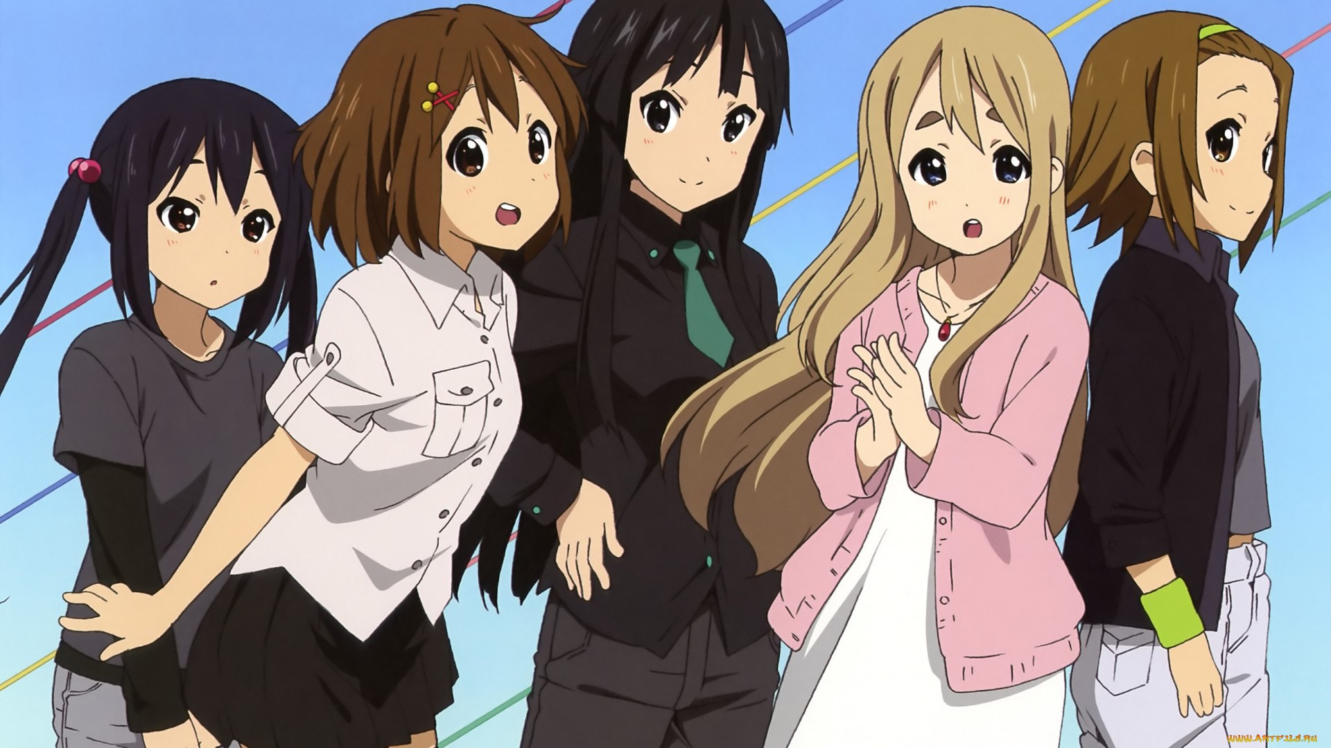 on, аниме, k-on