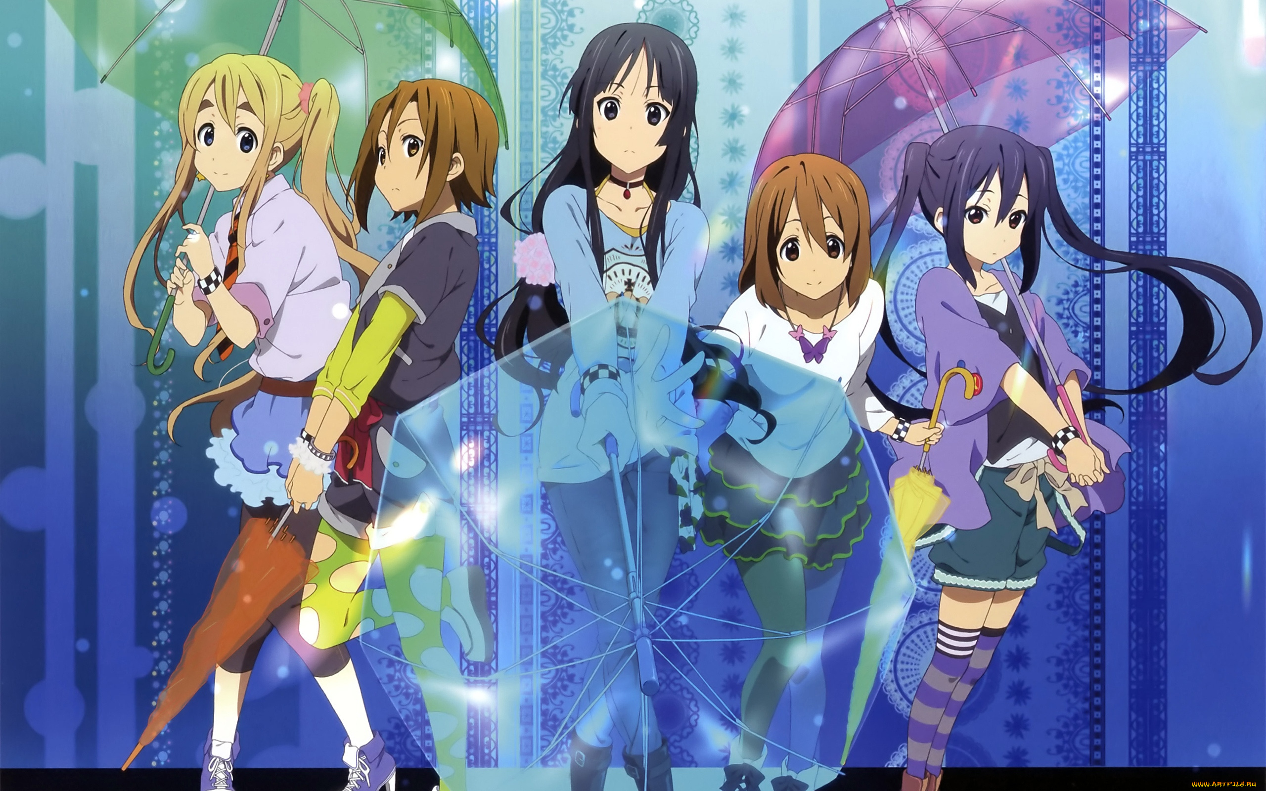 аниме, on, k-on