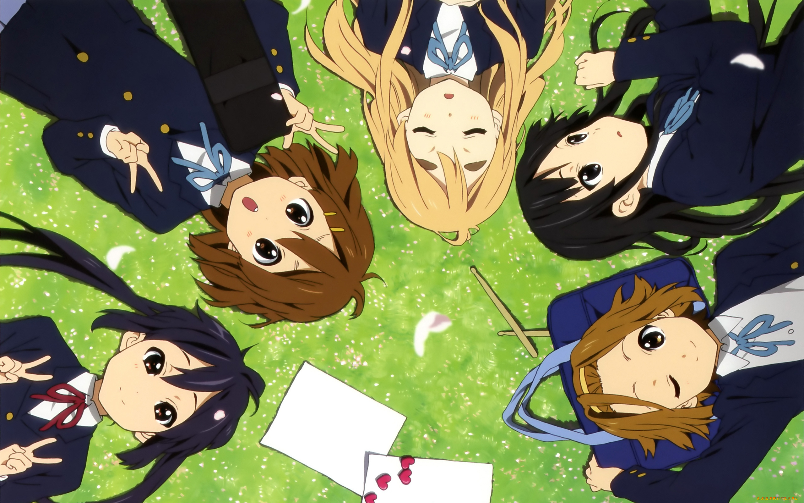 аниме, on, k-on