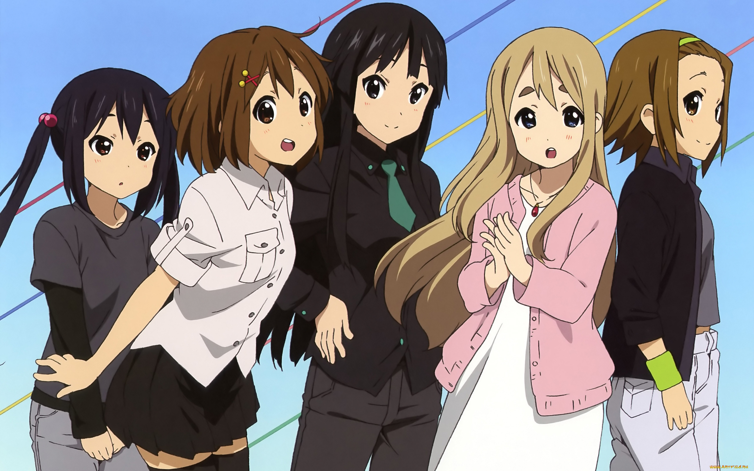 on, аниме, k-on