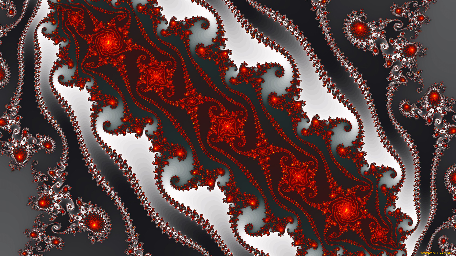 3д, графика, фракталы, , fractal, узор, цвета, фон