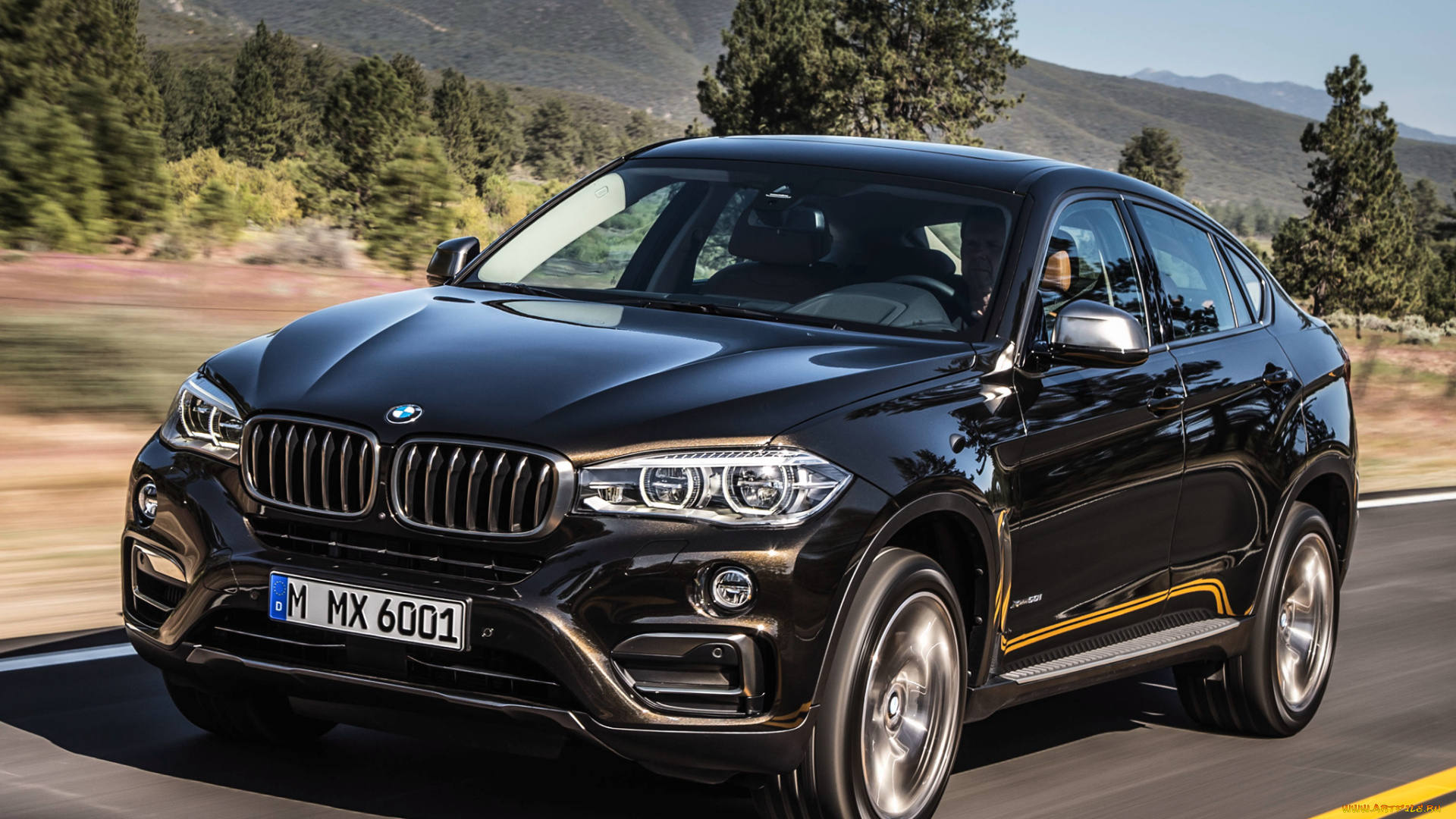 автомобили, bmw, f16, темный, 2014г, xdrive50i, x6