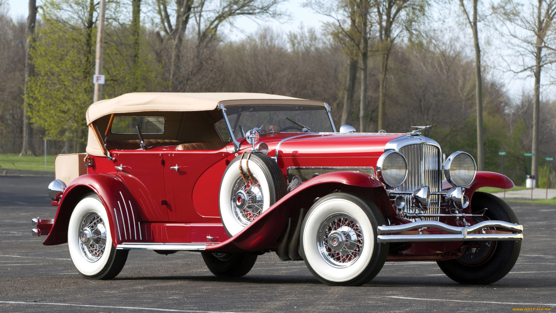 автомобили, duesenberg, cowl, dual, sj, 523-2552, красный, 1934г, city, lagrande-union, swb, phaeton