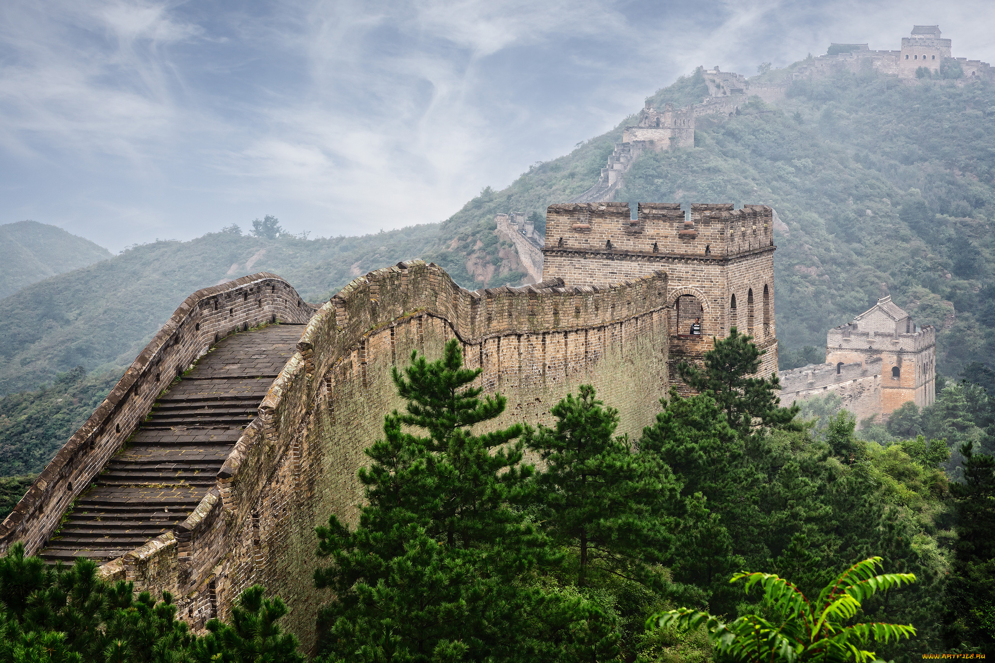 great, wall, города, -, исторические, , архитектурные, памятники, китай, стена