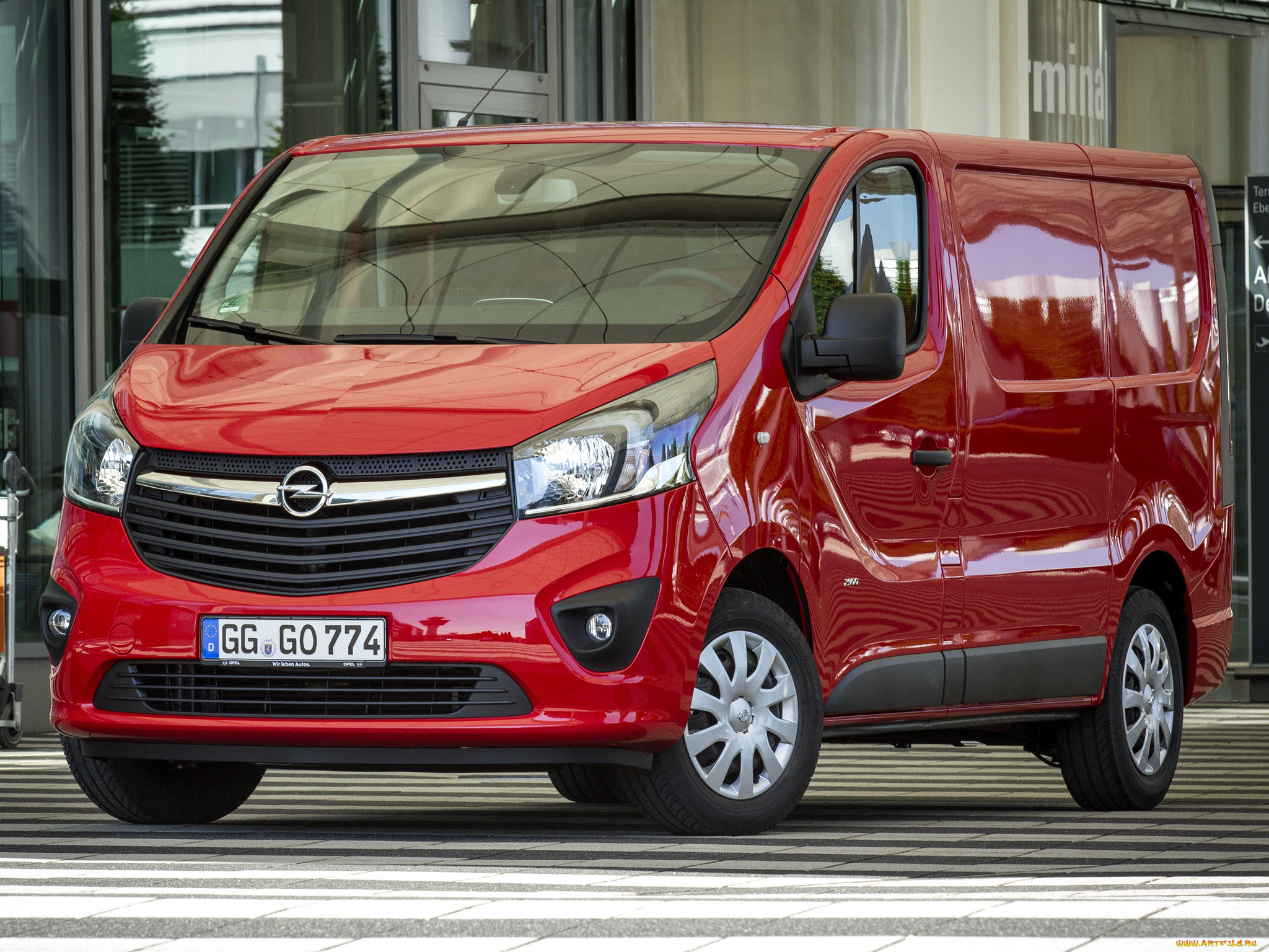 автомобили, opel, красный, 2014г, vivaro, van, biturbo