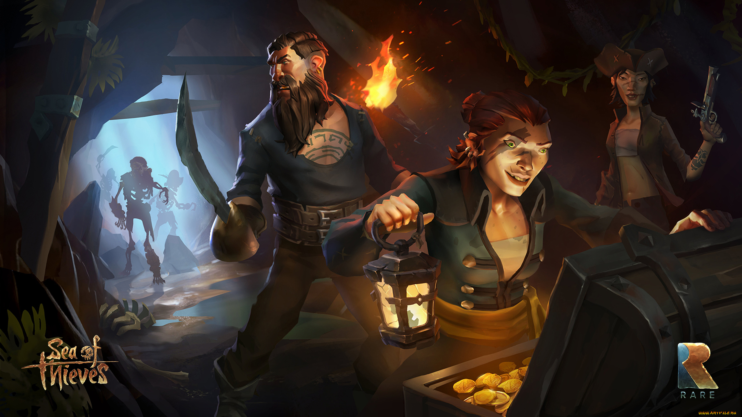 sea, of, thieves, видео, игры, action, адвенчура, sea, of, thieves, приключения