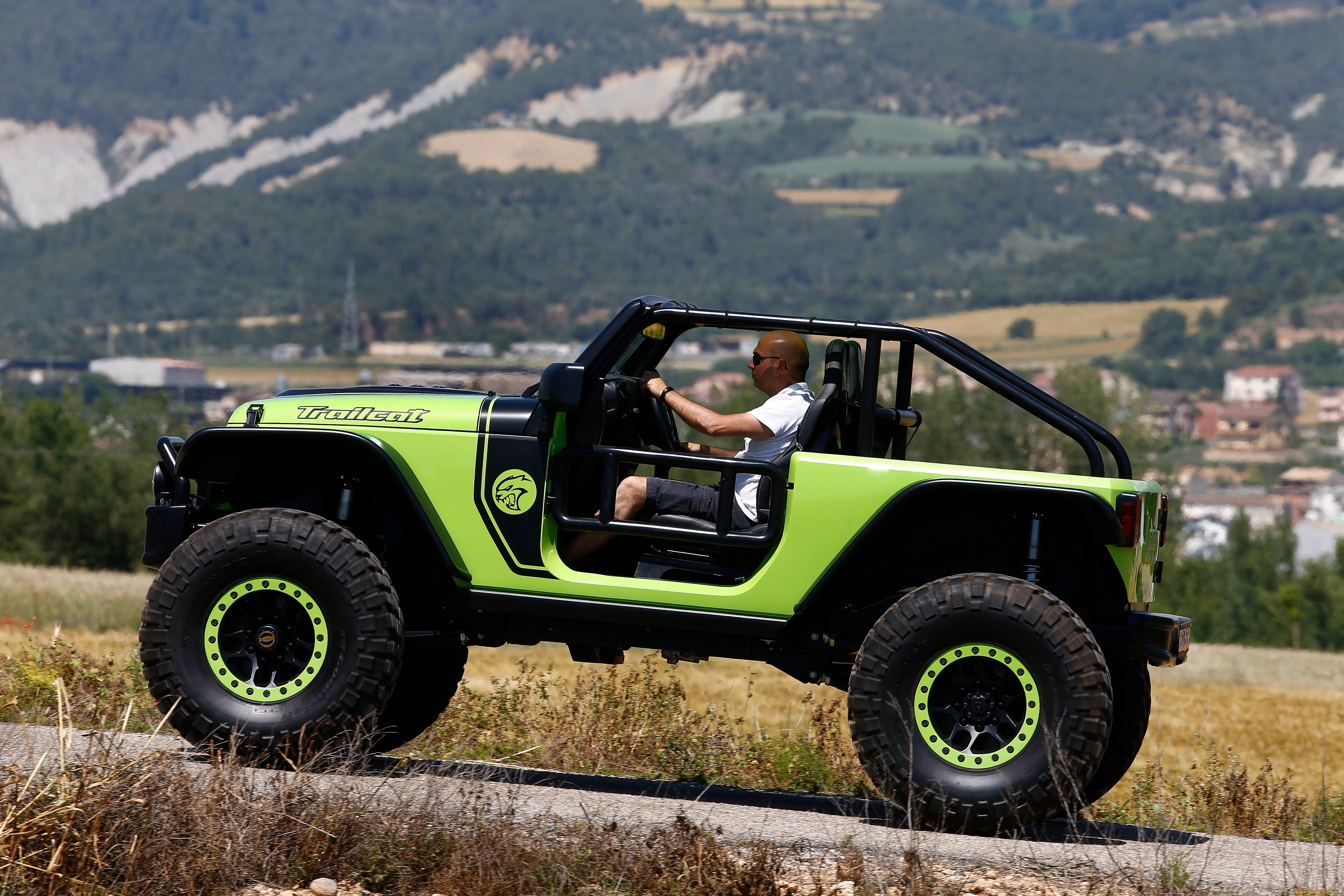 автомобили, jeep, 2016г, jk, concept, trailcat