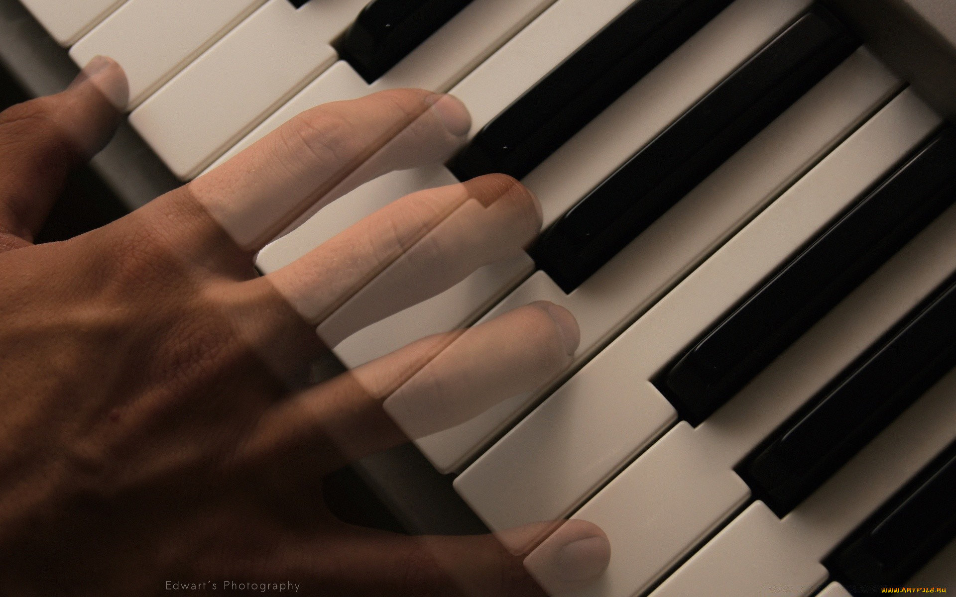 музыка, -музыкальные, инструменты, рука, клавиши