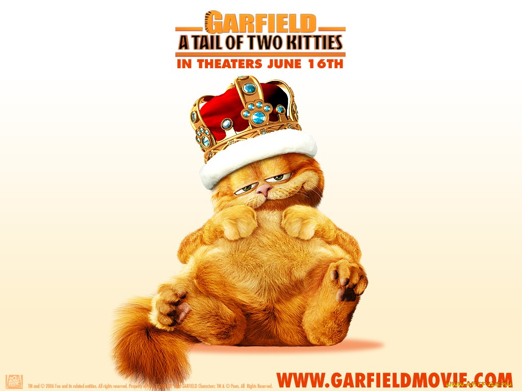 кино, фильмы, garfield, tale, of, two, kittens