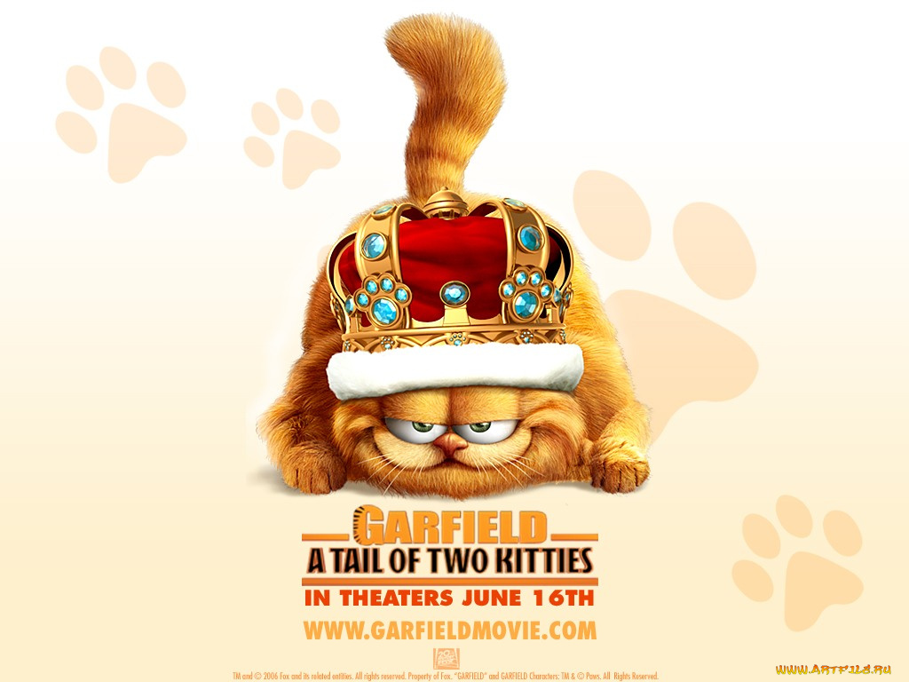 кино, фильмы, garfield, tale, of, two, kittens