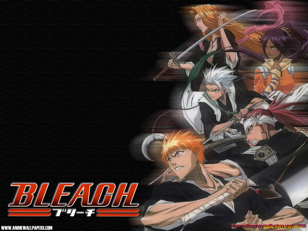 bleach, аниме