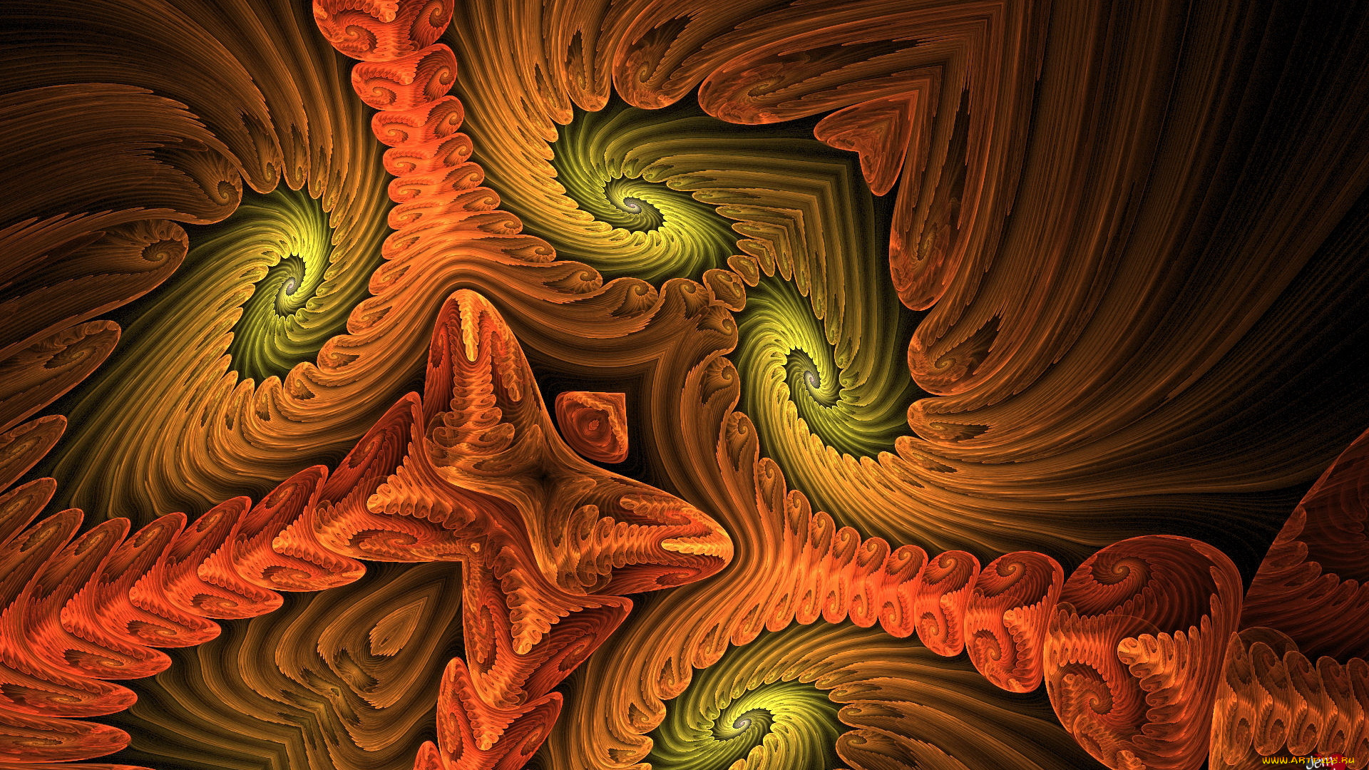 3д, графика, fractal, фракталы, фрактал