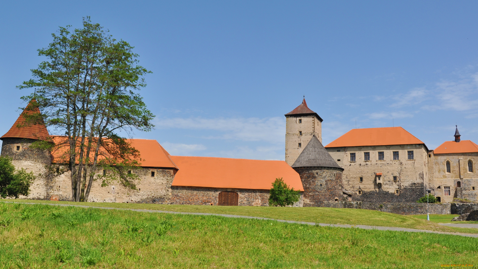 Чехия, 352, vihov, castle, города, дворцы, замки, крепости, замок, ландшафт