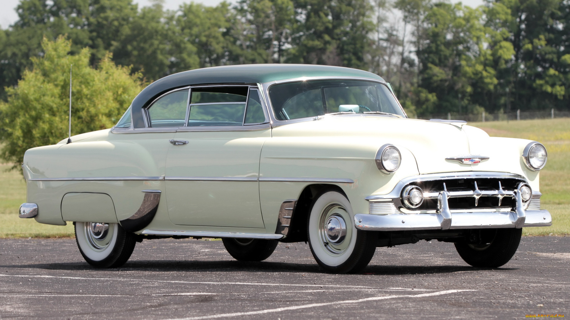 автомобили, chevrolet, 1953г, coupe, 2154-1037, sport, deluxe, 210