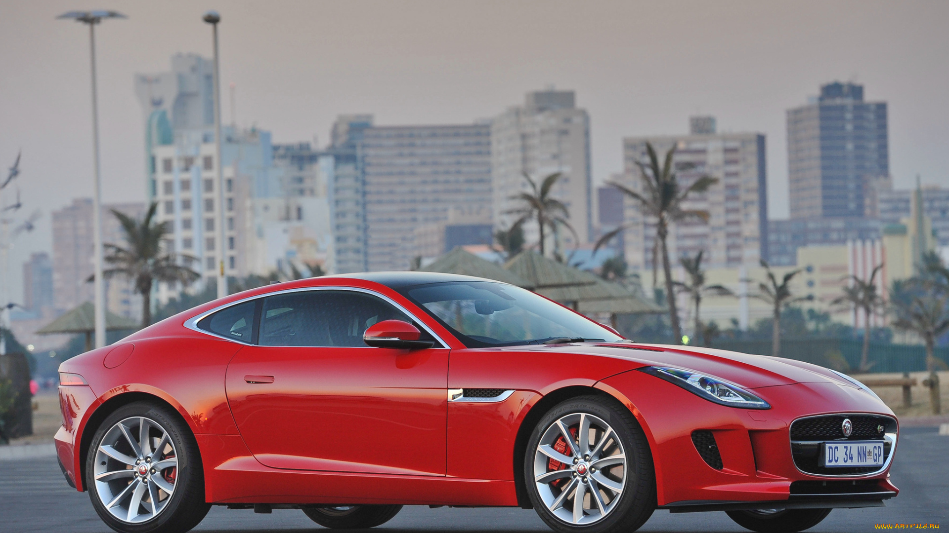 автомобили, jaguar, красный, za-spec, 2014г, s, coupе, f-type