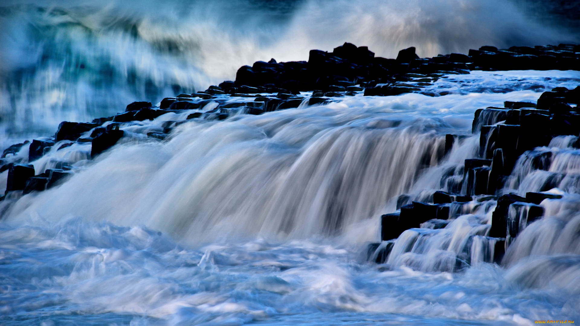 giant`s, causeway, , antrim, , northern, ireland, природа, побережье, стихия, волны, каскад, северная, ирландия, дорога, гигантов, northern, ireland, antrim, giant's, causeway