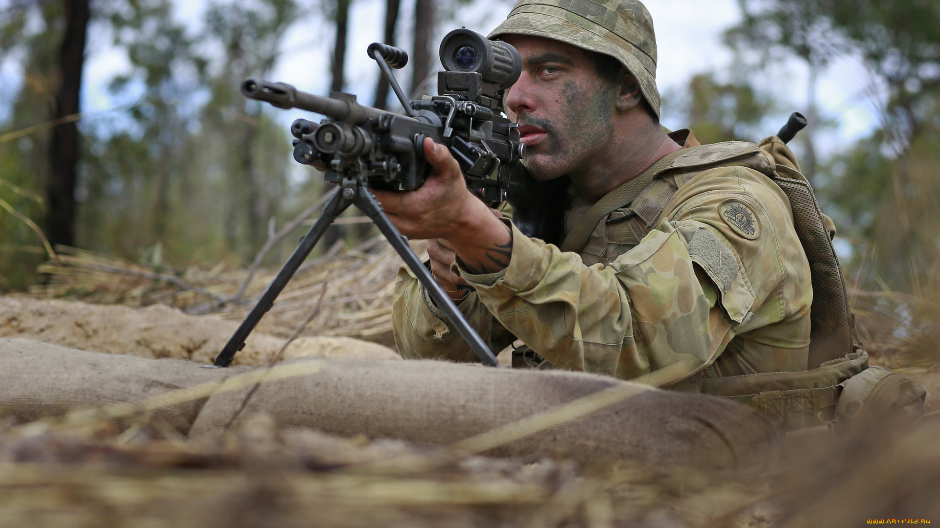 оружие, армия, спецназ, australian, army, shoalwater, bay, training, area, queensland