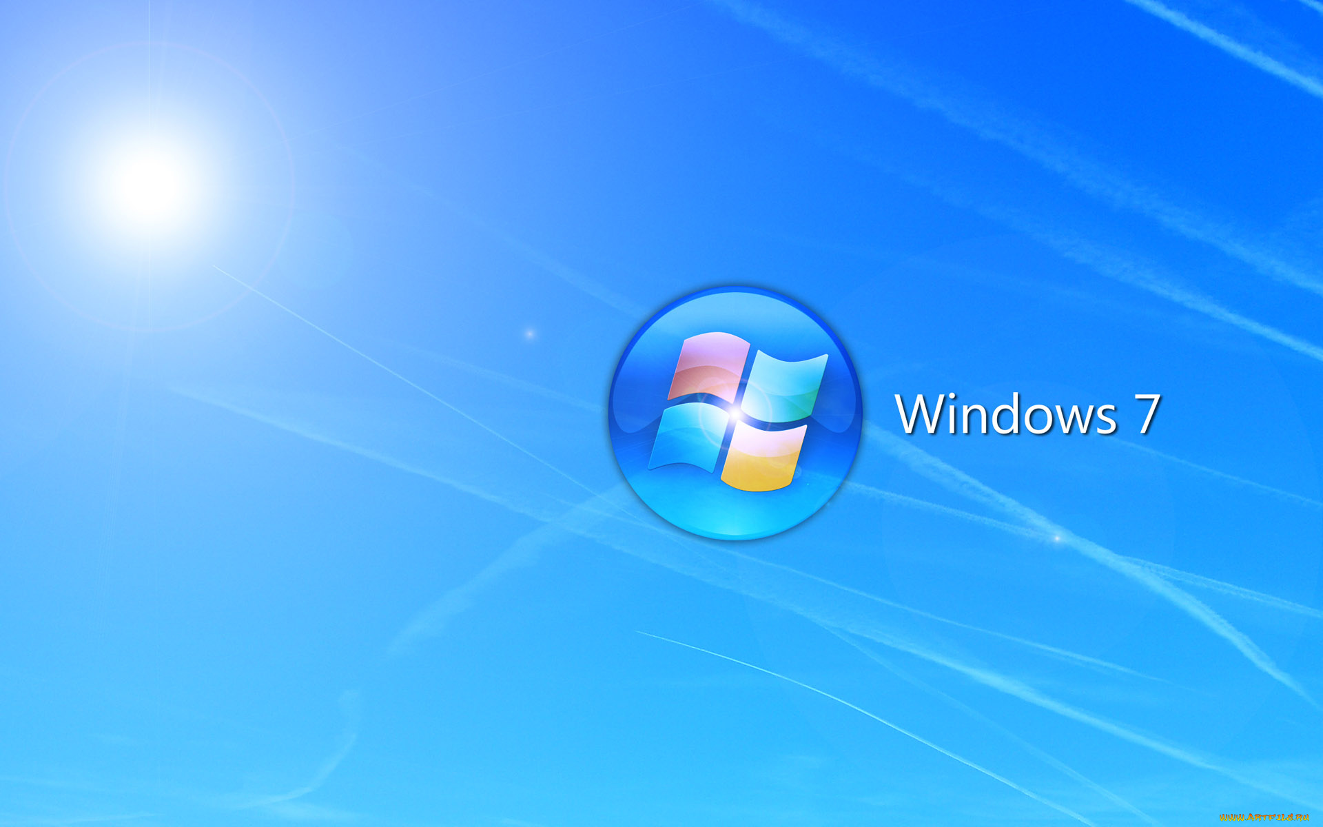 компьютеры, windows, 7, , vienna, логотип