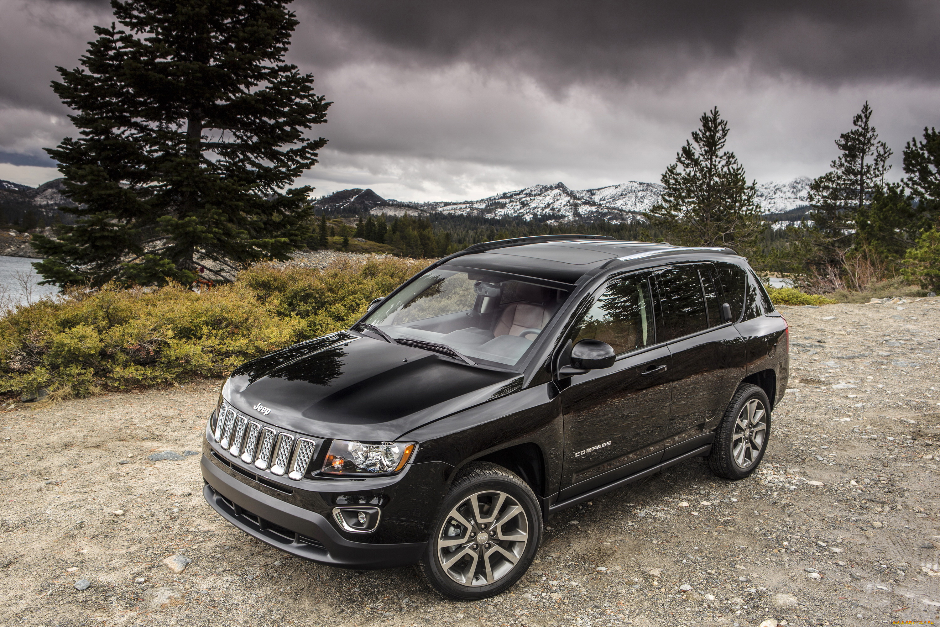 2014, jeep, compass, limited, автомобили, jeep, compass, металлик, черный