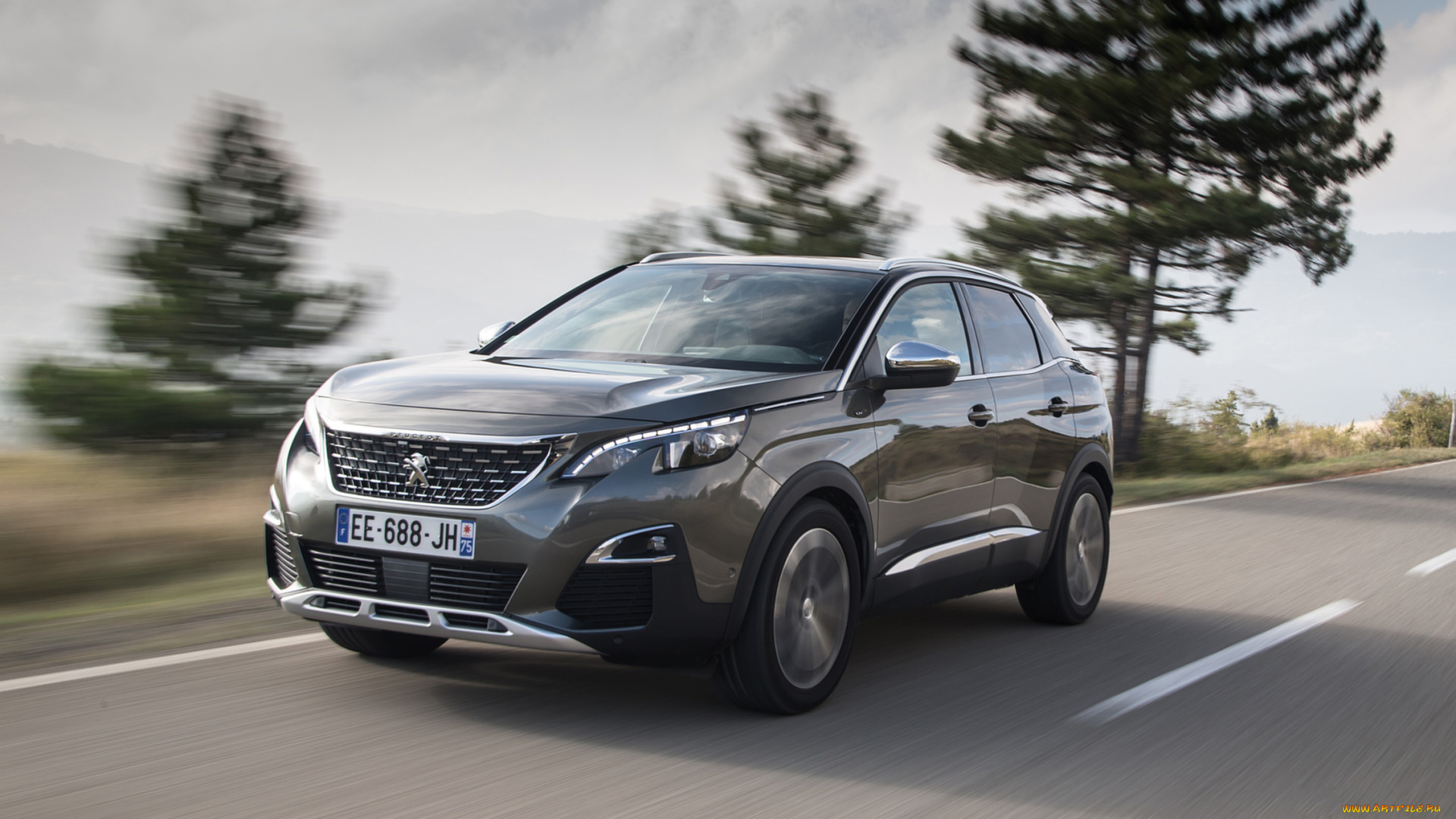 peugeot, 3008, gt, 2017, автомобили, peugeot, 2017, gt, 3008