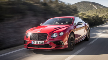 обоя bentley continental gt supersports coupe 2018, автомобили, bentley, coupe, 2018, continental, gt, supersports