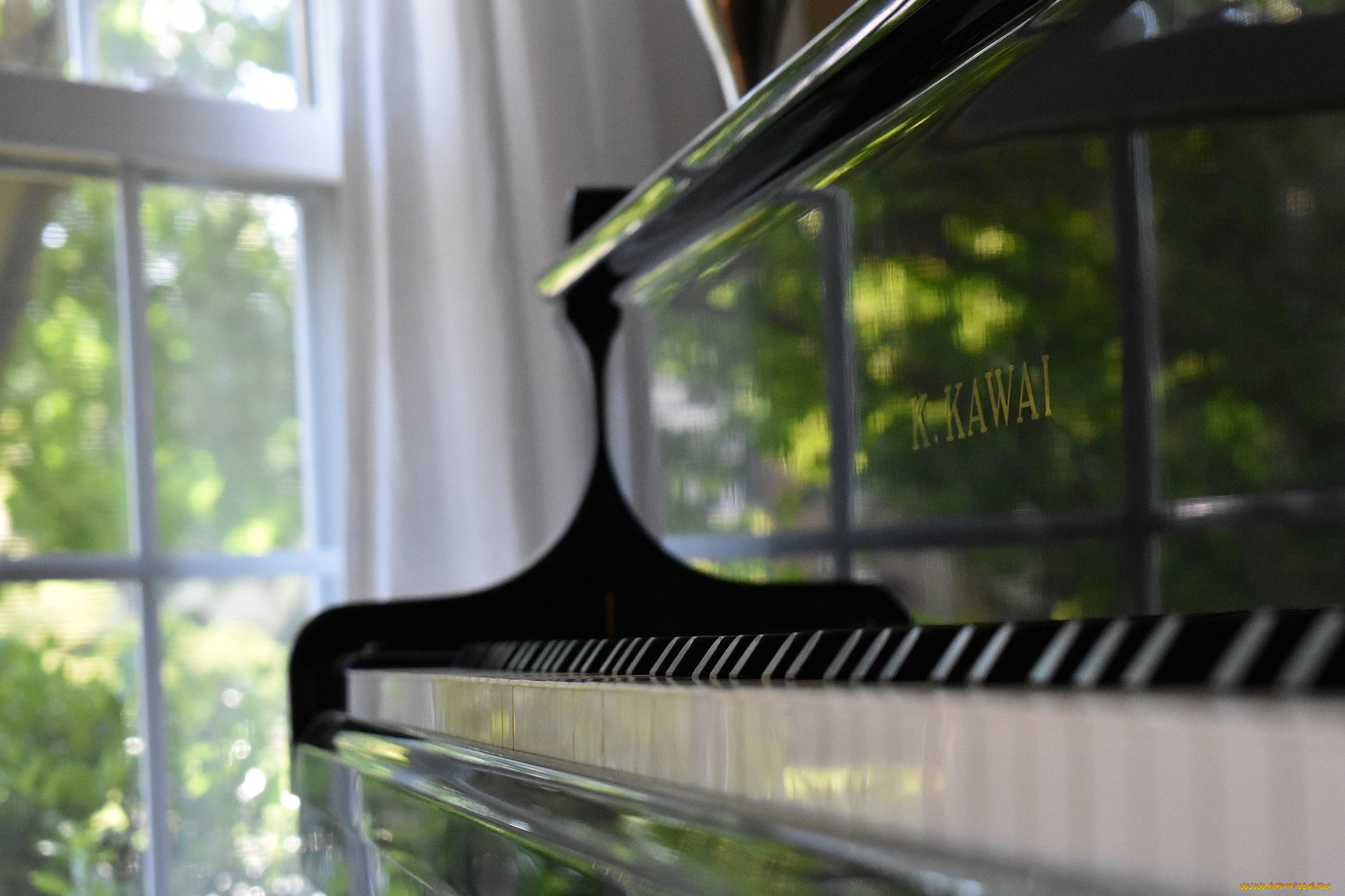музыка, -музыкальные, инструменты, пианино, клавиши, окно