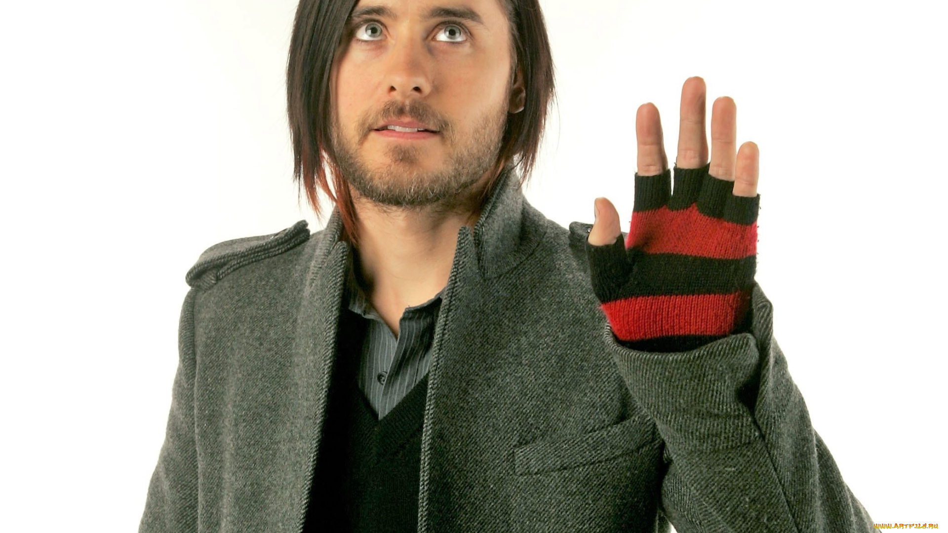 мужчины, jared, leto, актер, певец, пальто, перчатки