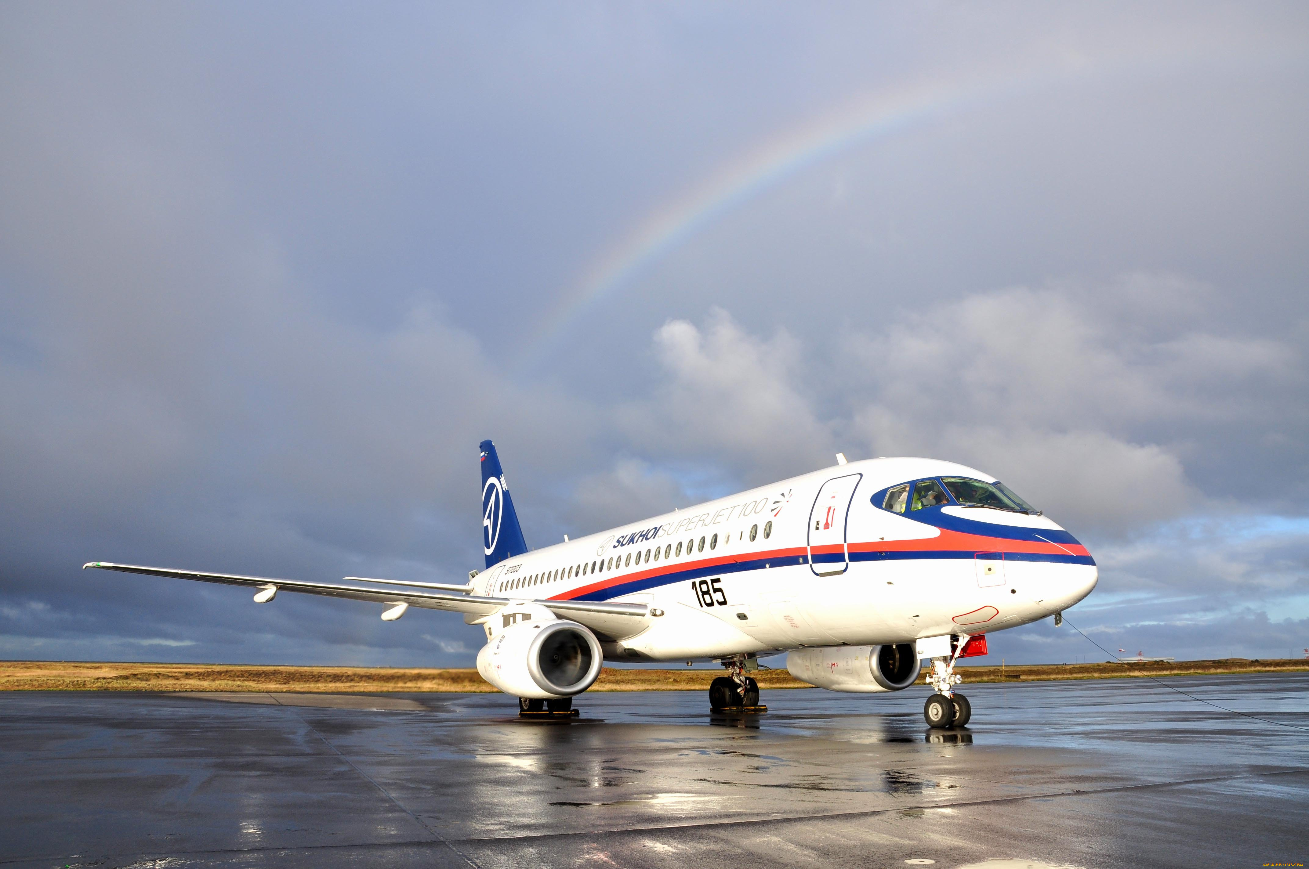 авиация, пассажирские, самолёты, sukhoi, superjet100, гражданская, аэрoдрoм, сухой