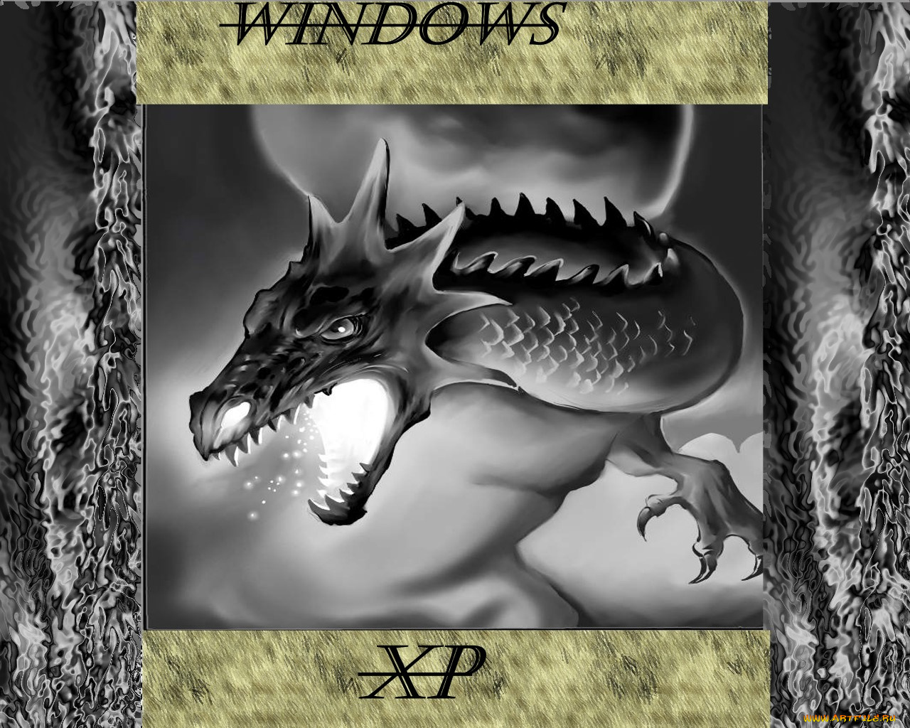 dragon, компьютеры, windows, xp