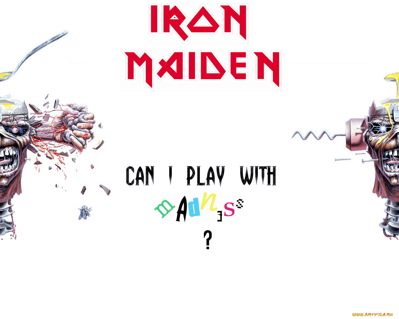 can, play, with, madness, музыка, iron, maiden