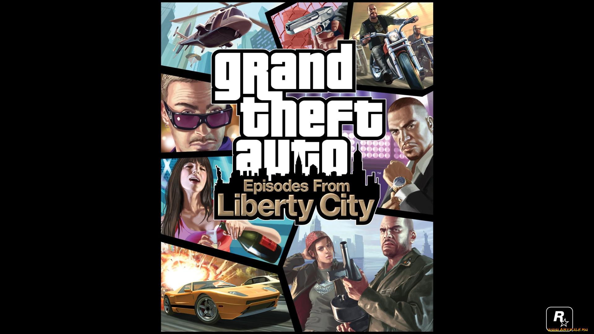 grand, theft, auto, episodes, from, liberty, city, видео, игры
