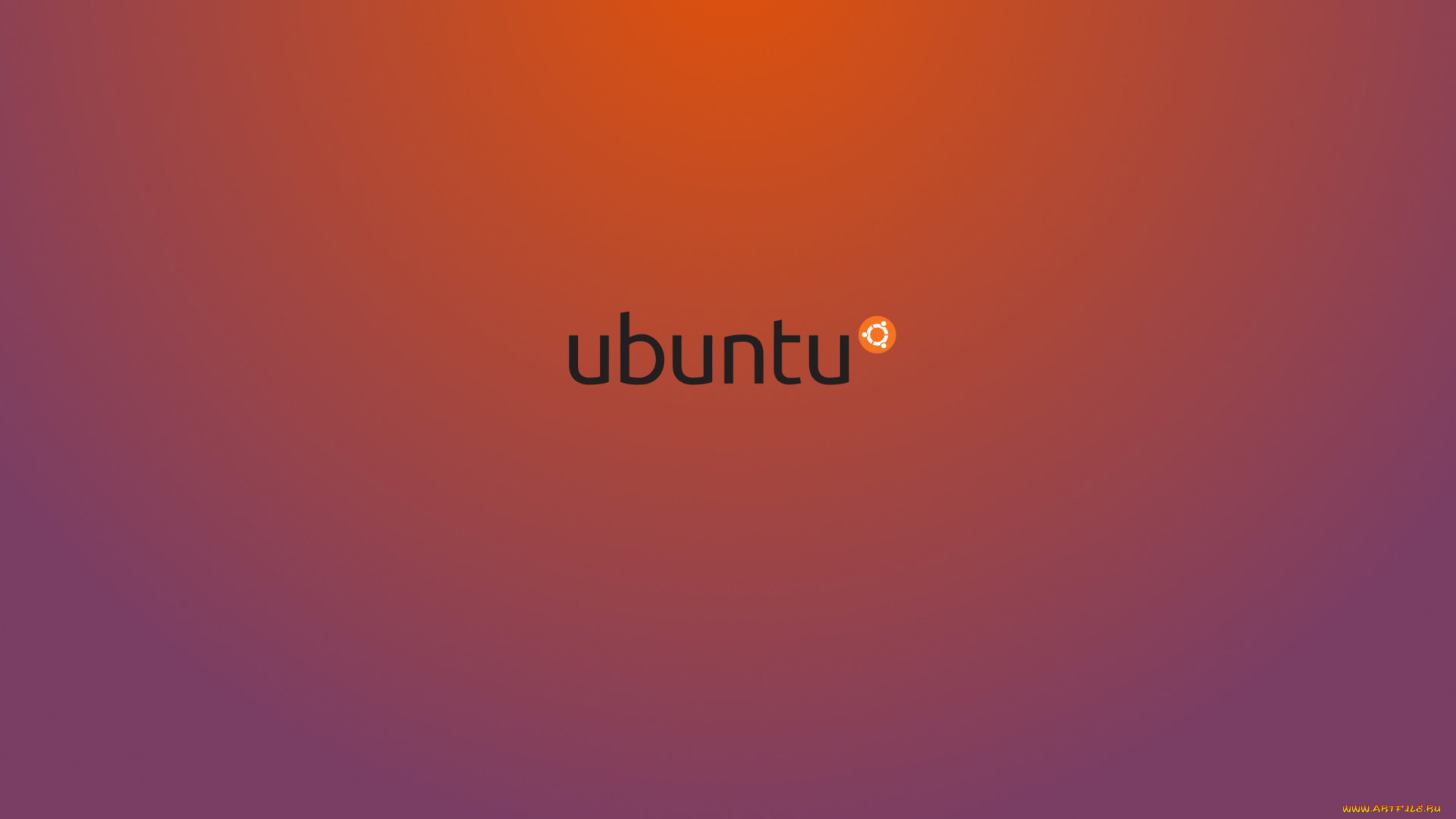 компьютеры, ubuntu, linux, фон, purple, минимализм
