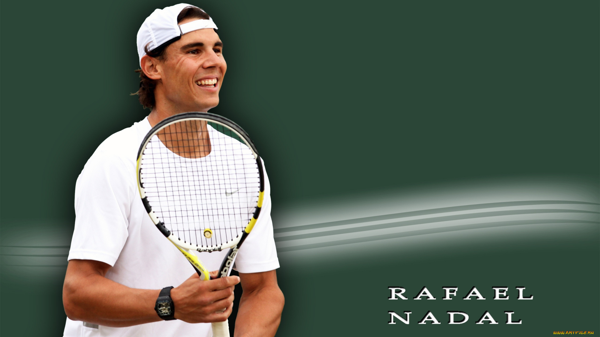 rafael, nadal, спорт, теннис, ракетка