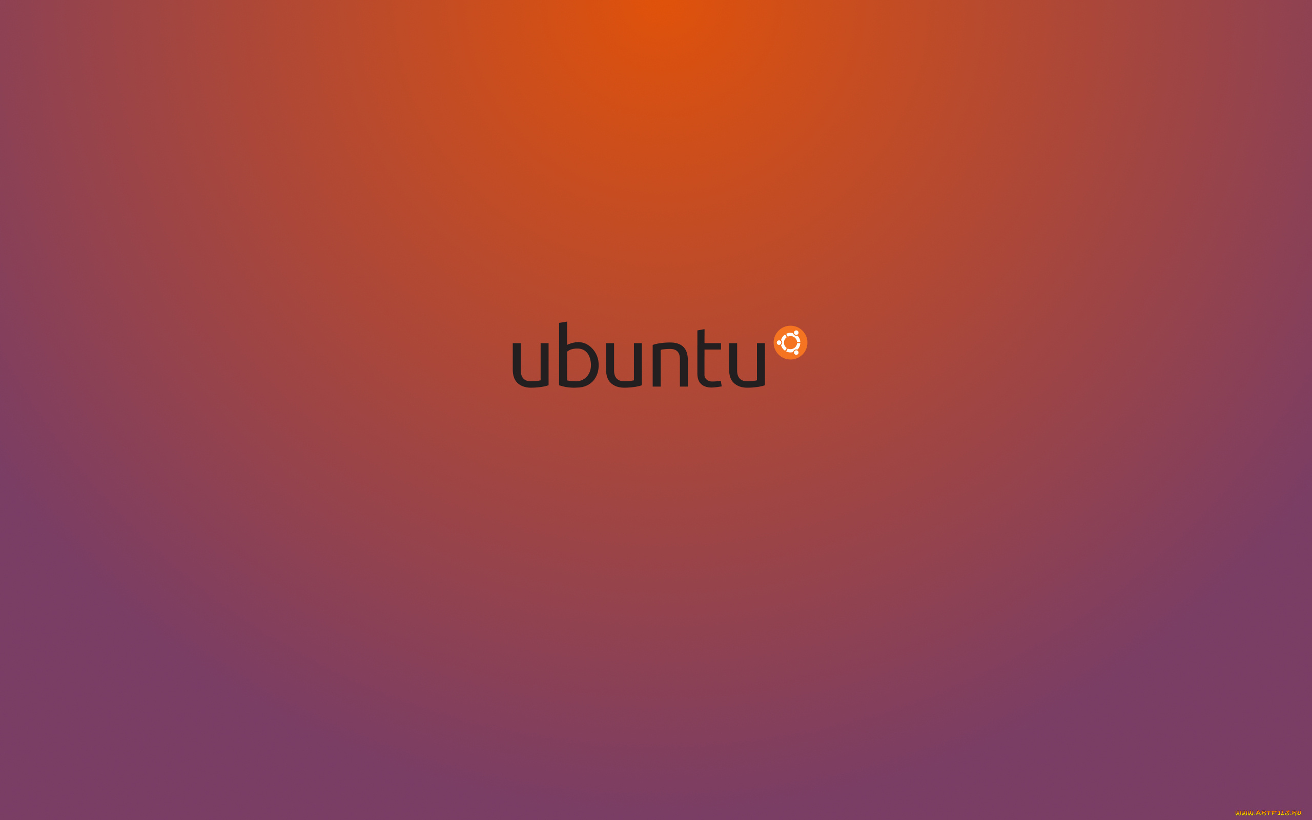 компьютеры, ubuntu, linux, фон, purple, минимализм