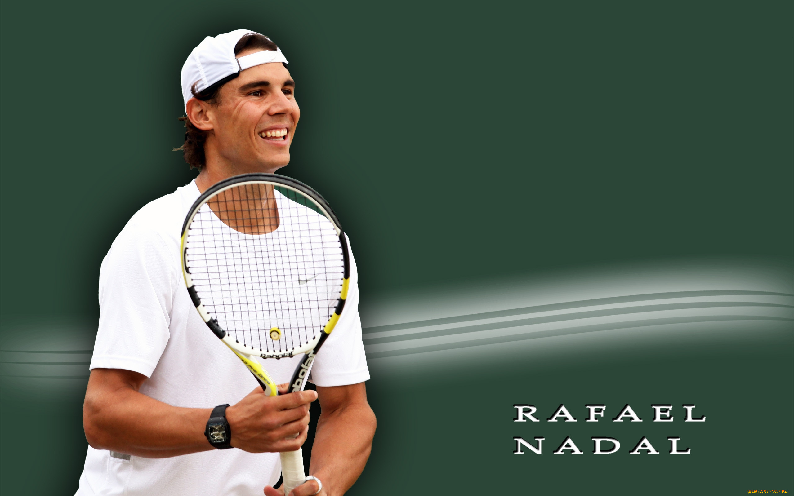 rafael, nadal, спорт, теннис, ракетка