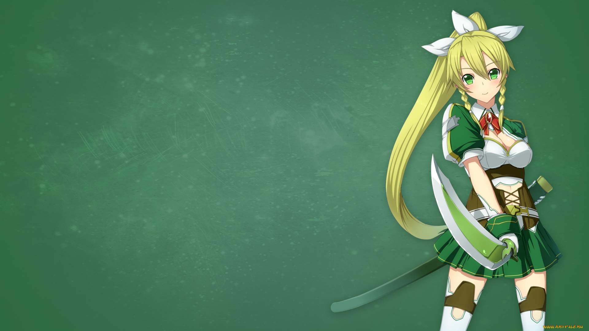 sword, art, online, аниме, kirigaya, suguha, leafa, девушка