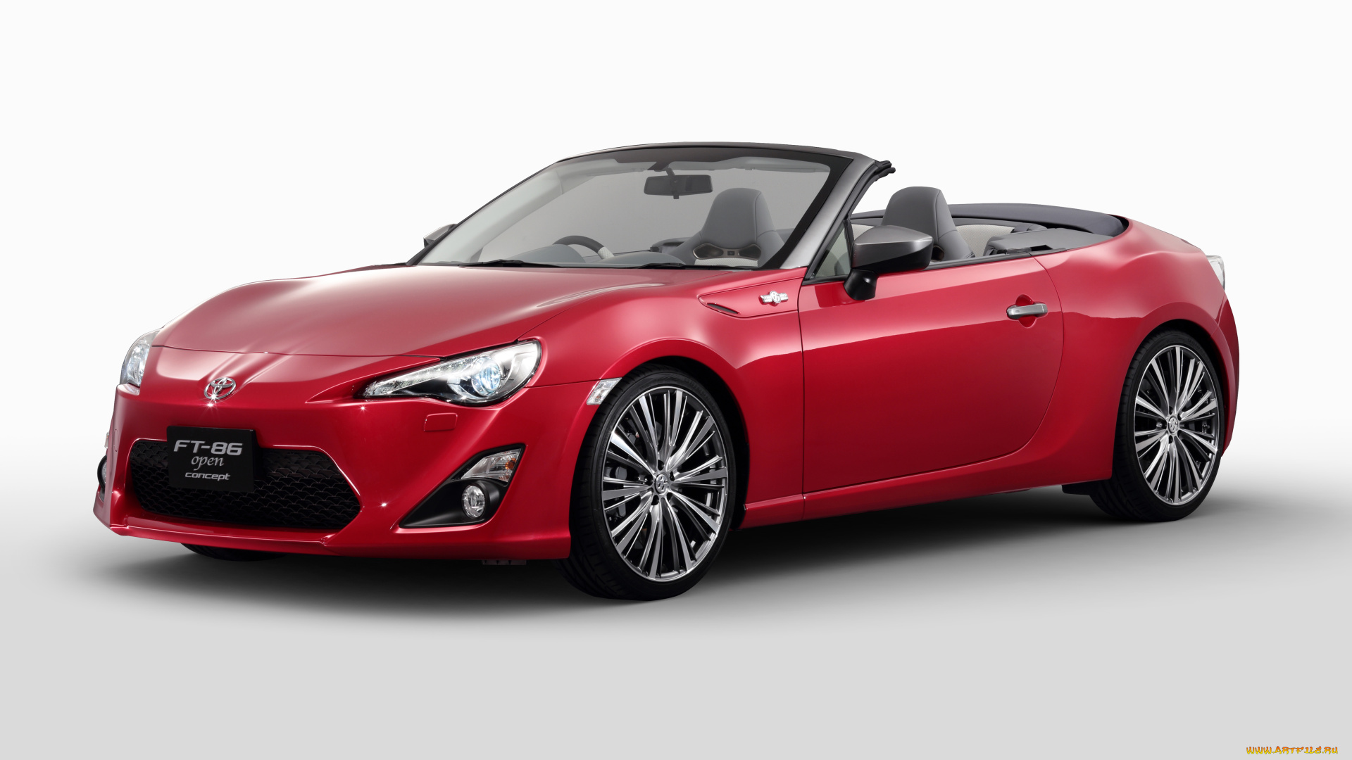 2013, toyota, ft-86, open, автомобили, toyota, кабриолет, красный