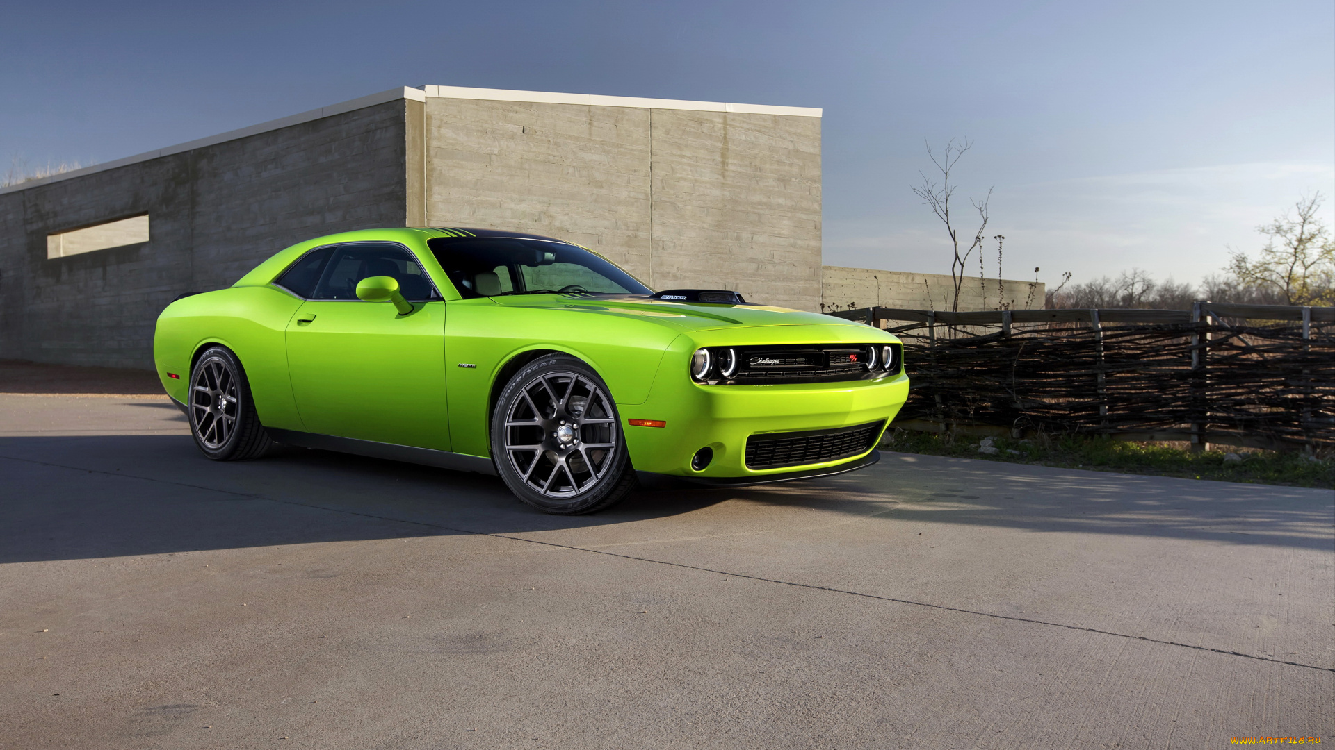 2015, dodge, challenger, автомобили, dodge, салатовый, challenger, металлик