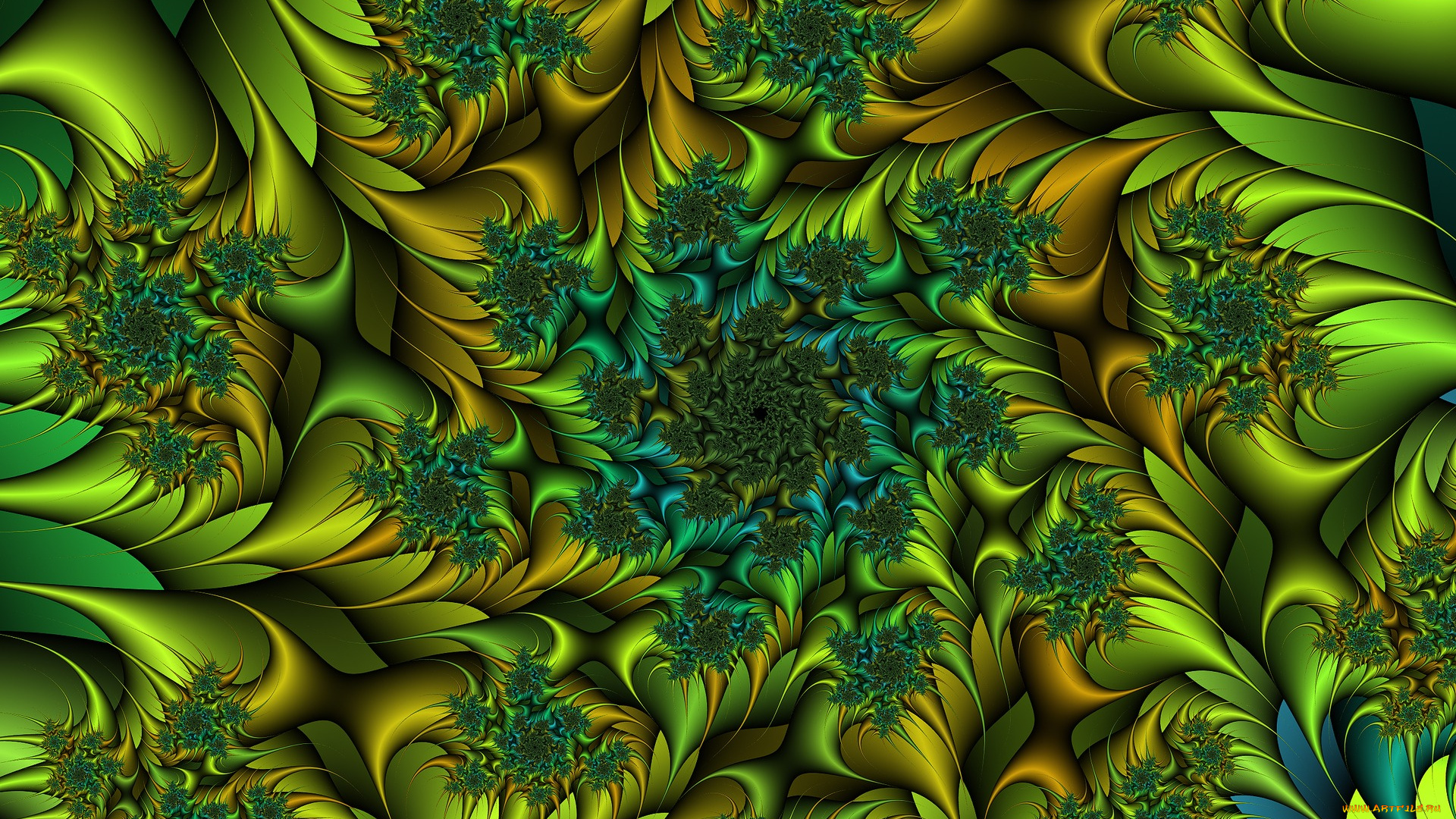 3д, графика, фракталы, , fractal, фон, узор, цвета